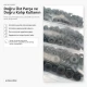 Black Oxide Color Brass 54 System Lower 3 Parts for Snap Fasteners, 100 pcs Pack