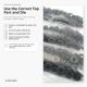 Black Oxide Color Brass 54 System Lower 3 Parts for Snap Fasteners, 100 pcs Pack