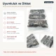Black Nickel Color Sheet Metal 54 System Lower 3 Parts for Snap Fastener Applications, 144 pcs Pack