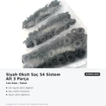 Black Oxide Color Sheet Metal 54 System Lower 3 Parts, 144 pcs/Pack ALT0054-3SSO