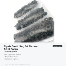 Black Oxide Color Sheet Metal 54 System Lower 3 Parts, 144 pcs/Pack ALT0054-3SSO