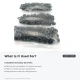Black Oxide Color Sheet Metal 54 System Lower 3 Parts, 144 pcs Pack for Snap Fastener Applications