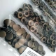 15 mm Alpha Snap Fasteners Antique Brass Stainless Steel Snap Button 75 Pcs/Pack C0001PPKANT