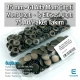 15 mm Alpha Snap Fasteners Antique Brass Stainless Steel Snap Button 75 Pcs/Pack C0001PPKANT