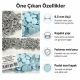 Pastel Blue Painted Stainless Capped Baby Snap Fastener 9.5 mm / 0.37 in, 250 Sets/Pack