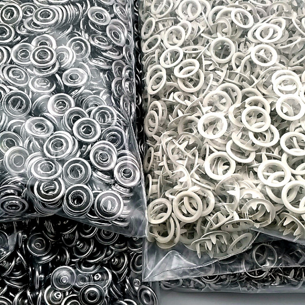 Delikli Klikıt Çıtçıt Bebe Çıtçıtı 9,5 mm Bej Renk Paslanmaz 250 Adet/Pk C0095DPPKBEJ