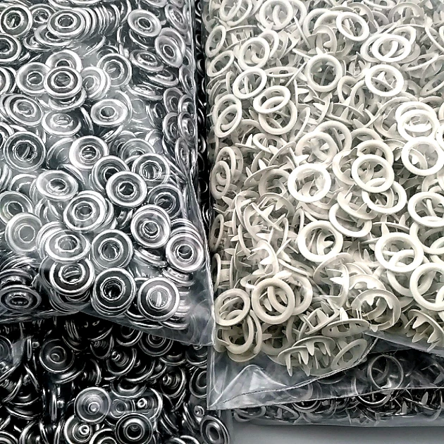 Delikli Klikıt Çıtçıt Bebe Çıtçıtı 9,5 mm Bej Renk Paslanmaz 250 Adet/Pk C0095DPPKBEJ