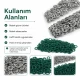 Dark Green Stainless Ring-Style Prong Baby Snap Fastener 9.5 mm / 0.37 in for babywear and accessories