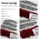 Red stainless ring-style prong baby snap fastener, 9.5 mm / 0.37 in, 250 sets per pack, ideal for babywear and accessories
