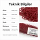 Red stainless ring-style prong baby snap fastener, 9.5 mm / 0.37 in, 250 sets per pack, ideal for babywear and accessories