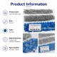 9.5 mm 3/8" Baby Snap Fasteners with Lid, Tile Color Painted, Stainless Steel, 250 Pieces/Pack C0095KPPKKREMIT