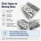 10.5 mm White Pearl Stainless Prong Snap Fasteners for Textile Applications