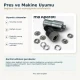 Setting Die for 8 mm / 0.31 in Ring-Style Prong Baby Snap Fasteners KLP0082-80