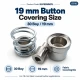 30L 19 mm 0.75 in fabric covered button die