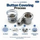 30L 19 mm 0.75 in fabric covered button die