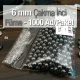 6 mm Imitation Pearls Black Nickel Color (1000 pieces / Pack) INC0006BN