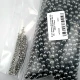 8 mm Imitation Pearls, Black Nickel Color (750 pieces/Pack) INC0008BN