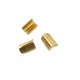 14mm x 9mm Cord End Clamping Piece Metal