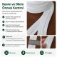 N5 / #5 Nylon Coil Zipper Chain by the Meter for Bags, Tents and Tarpaulins - Durable and Versatile Zipper for Sewing