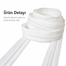 Nylon #3 Ribbon Zipper - ESRTNYLT5