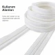 Nylon #3 Ribbon Zipper in various colors