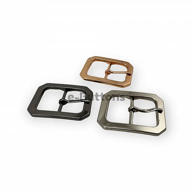Center Bar Buckle  2.5 cm Belt Buckle Metal E 1224