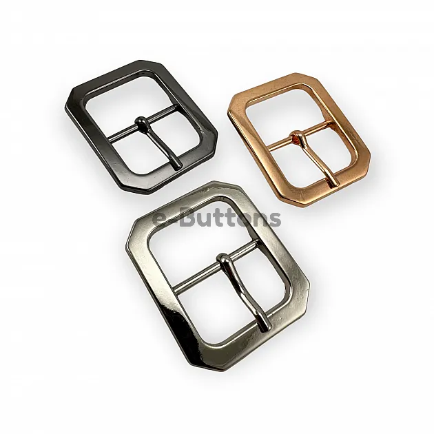 Center Bar Buckle  2.5 cm Belt Buckle Metal E 1224