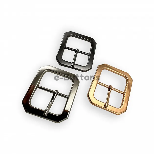 Center Bar Buckle  2.5 cm Belt Buckle Metal E 1224