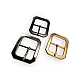 Center Bar Buckle  2.5 cm Belt Buckle Metal E 1224