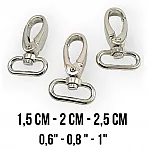 Snap Hook - Scorpion Model 1.5cm - 2cm - 2.5cm Small Size AL004010
