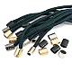 Metal Cord End Patterned Model 4 mm Cord Entry Elegant and Stylish Model E 1508