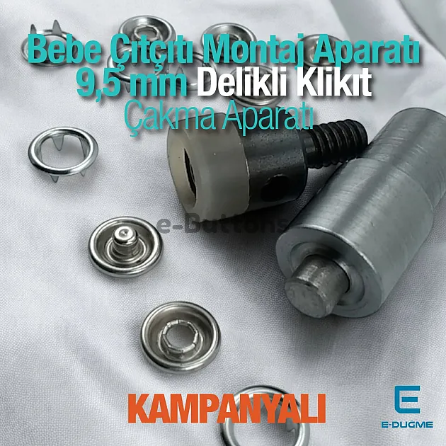 Prong Fasteners Mold 9,5 mm KLP0095