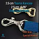 2.5 cm 0.98" Sailor Hook - Leash Hook - Spring Swivel Hook Special Metal Coating GZ0025TS
