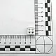 Top Press Stopper Two Hole Plastic Stopper 4.5 mm Hole Diameter H004413