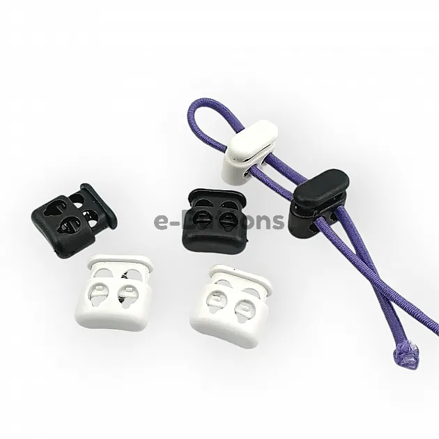 Top Press Stopper Two Hole Plastic Stopper 4.5 mm Hole Diameter H004413