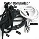 130 cm - 1,42 yd Braided Cord Cotton Grey Melange Tres Cord 100 Pcs YKRD00PGMelanj