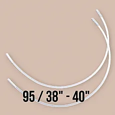 Nylon Covered 95 Size Bra Underwire 50 Pcs / Pack PIRN00095BLN