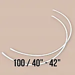 Nylon Covered 100 Size Bra Underwire 50 Pcs / Pack PIRN00100BLN