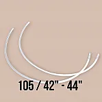 105 Size Nylon Covered Bra Underwire 50 Pcs / Pack PIRN00105BLN
