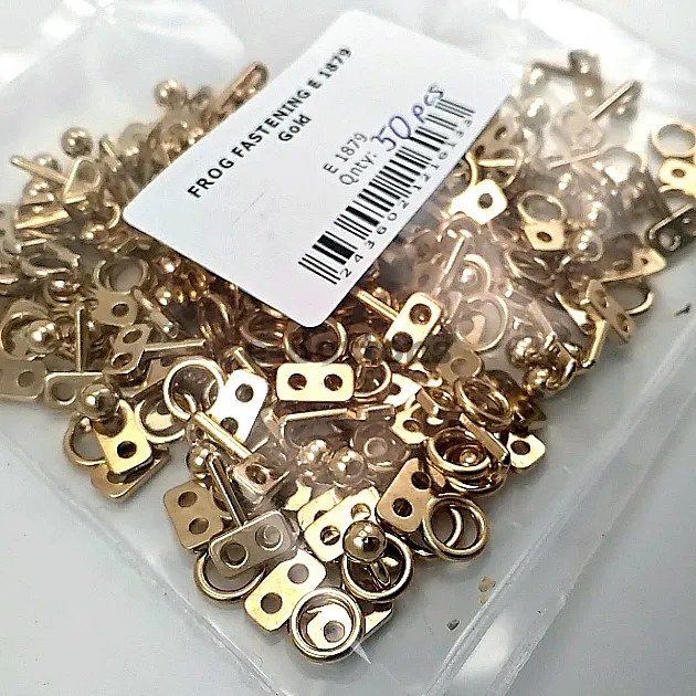 Hook and Eye Loop 10 mm 50 Pieces Ball Stud Sample Package E 1879 PROMO