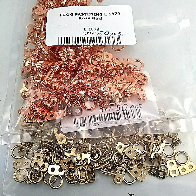 Hook and Eye Loop 10 mm 50 Pieces Ball Stud Sample Package E 1879 PROMO