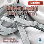 Sütyen Lastiği 1 cm - Açık Gri 25 mt/Rulo SUT0010Promo