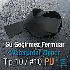 Şerit Fermuar Su Geçirmez Fermuar T10 PU ZP00SERITT10PU