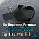 Şerit Fermuar Su Geçirmez Fermuar T10 PU ZP00SERITT10PU