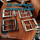3 cm 1.2" Prong (Tongue) Buckle - Belt Buckle Metal Special Plating S2136