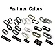 1 cm Oval Eyelet Brass 25/64" (500 Pieces/Pack) EROV0010PR