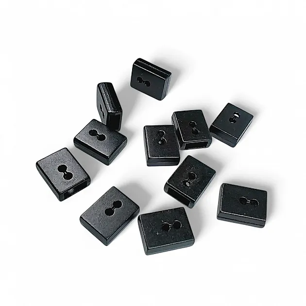 Cord End Cube Sewing - Sewable Lace End Entry 7.5 mm x 3.5 mm ART0034