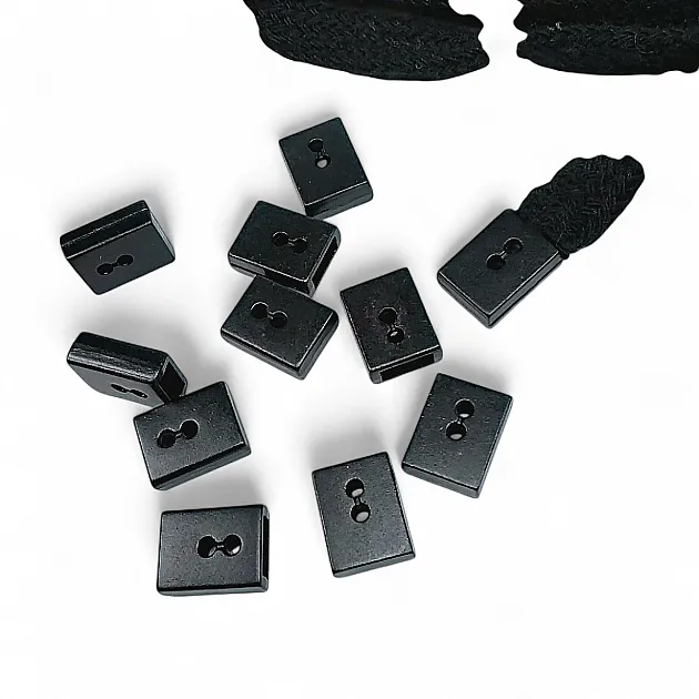 Cord End Cube Sewing - Sewable Lace End Entry 7.5 mm x 3.5 mm ART0034