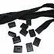 Cord End Cube Sewing - Sewable Lace End Entry 7.5 mm x 3.5 mm ART0034