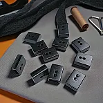 Cord End Cube Sewing - Sewable Lace End Entry 7.5 mm x 3.5 mm ART0034